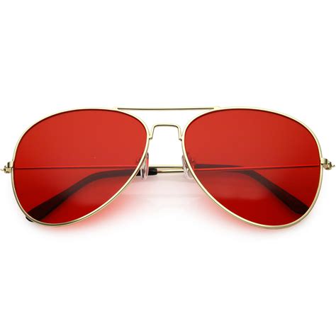 red lens sunglasses